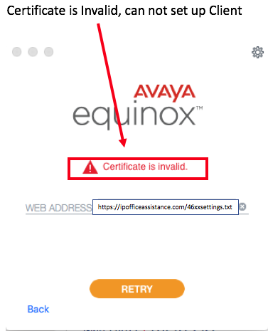 Avaya ix workplace application